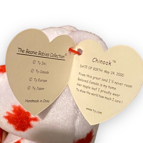 Vintage 2000 Ty Beanie Babies Chinook The Bear - Picture 3 of 5